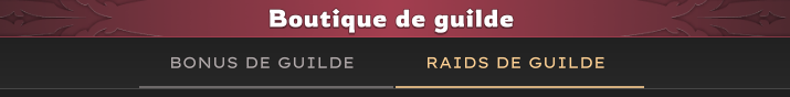 Lancement du raid Gouffre du Gigalodon depuis la boutique