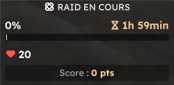 Compteur de PV de l'équipe