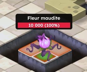 La Fleur Maudite au centre de l'arène