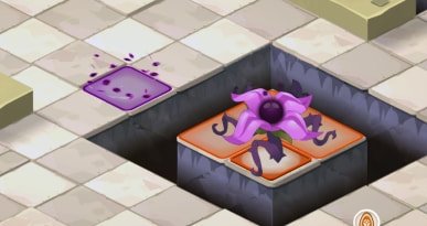 Glyphe violet pour Incantation Florale